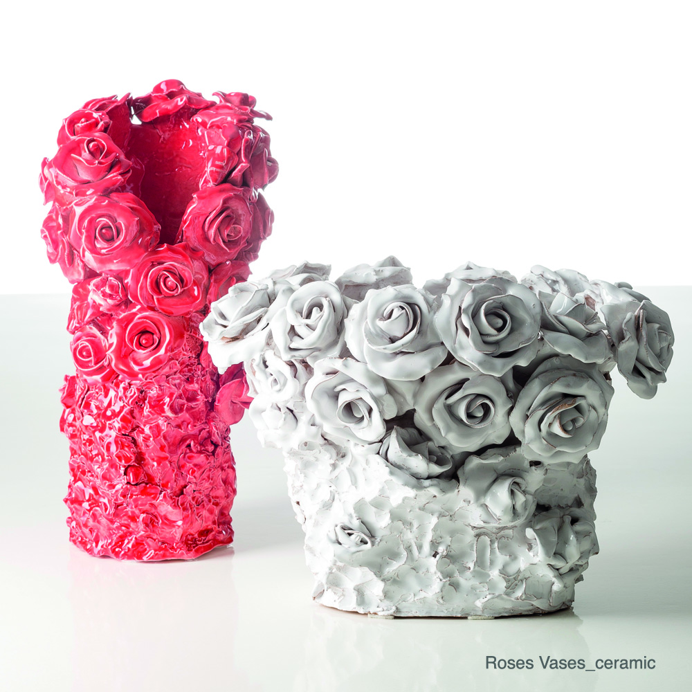 BAVIA SILVANO - ROSES VASES 01