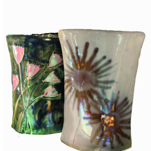 Paola Staccioli "Vasi con fiori 1 & 4" (price x 1)