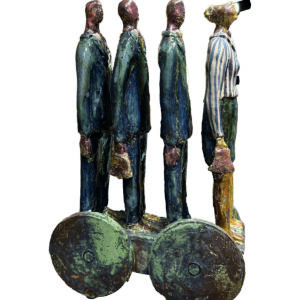 Paolo Staccioli - "Carretto 4 personaggi"